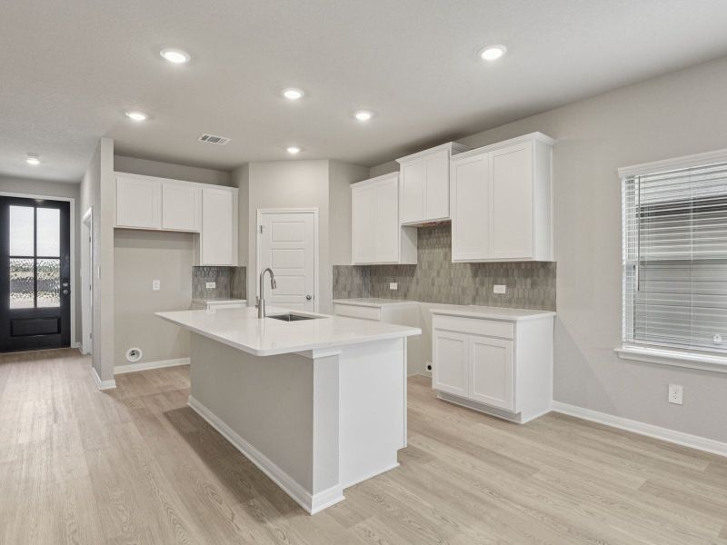 Furnished interior view inside a new home in Catalina, Converse (Image 4).