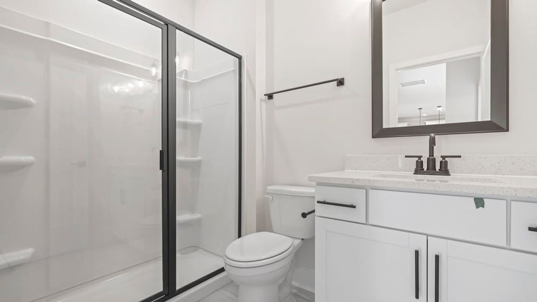 Furnished interior view inside a new home in Cottonwood Ridge, Piedmont (Image 13).