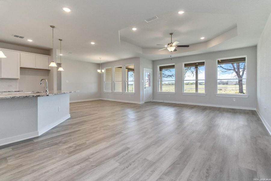 Spacious, unfurnished interior of a new home in Lonesome Dove, San Antonio (Image 23). Spacious, unfurnished interior of a new home in Lonesome Dove, San Antonio (Image 23).