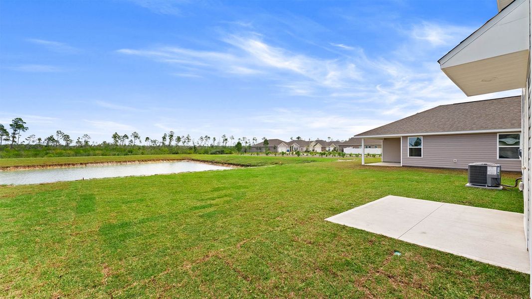 Exterior details and patio area of a home in Titus Park, Panama City (Image 18). Exterior details and patio area of a home in Titus Park, Panama City (Image 18).