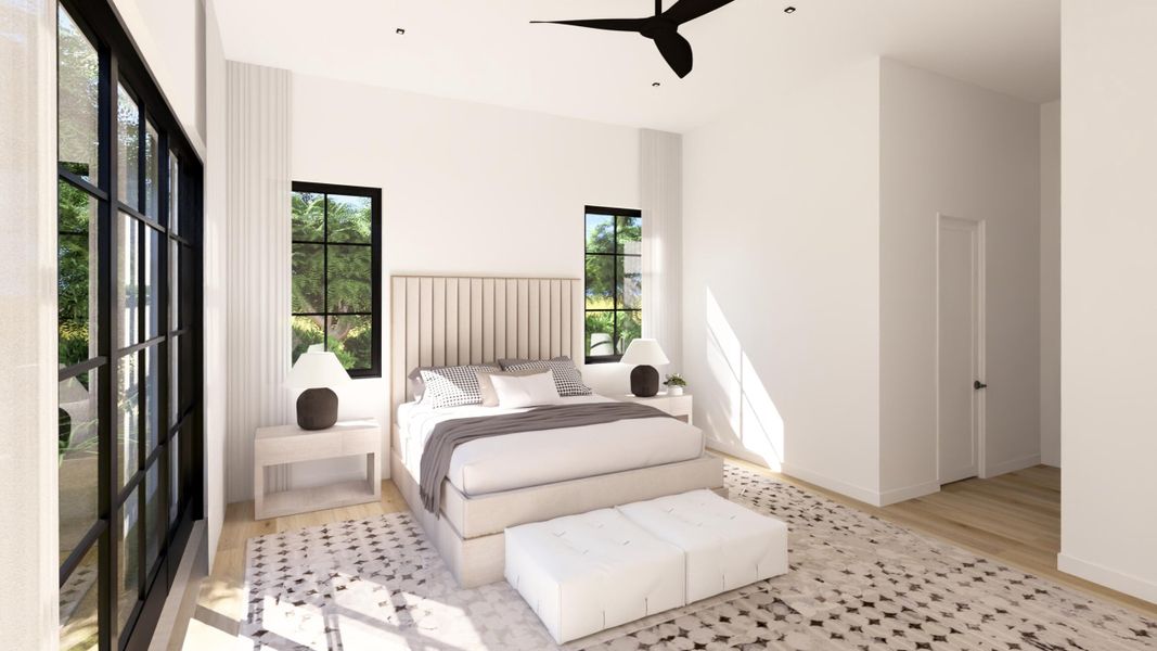 Primary Bedroom - w Furniture 2 Primary Bedroom - w Furniture 2