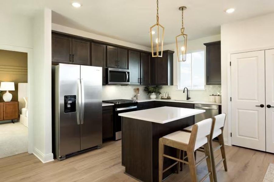 Photo of Centex model home with same floor plan, not of actual home listed. Photo of Centex model home with same floor plan, not of actual home listed.