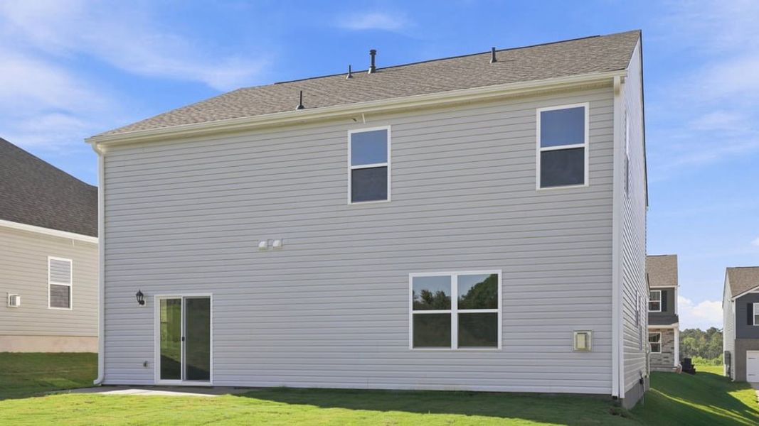 Exterior details and patio area of a home in Baxter Village, Boiling Springs (Image 4).