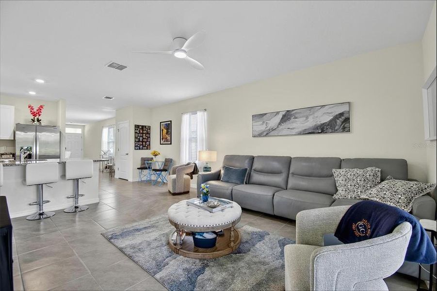 Furnished interior view inside a new home in , Ormond Beach (Image 17). Furnished interior view inside a new home in , Ormond Beach (Image 17).