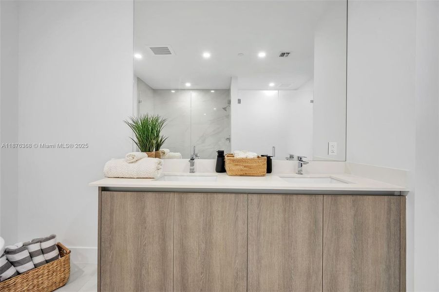 Furnished interior view inside a new home in , Sunny Isles Beach (Image 34).