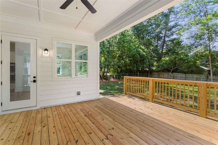 Exterior details and patio area of a home in , Smyrna (Image 29).
