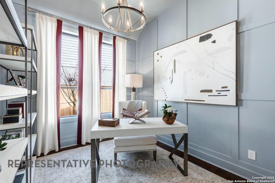 Furnished interior view inside a new home in Meyer Ranch, New Braunfels (Image 14). Furnished interior view inside a new home in Meyer Ranch, New Braunfels (Image 14).