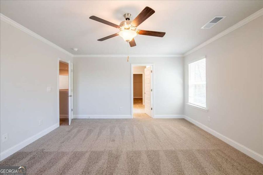 Spacious, unfurnished interior of a new home in Carson's Walk, Macon (Image 26).