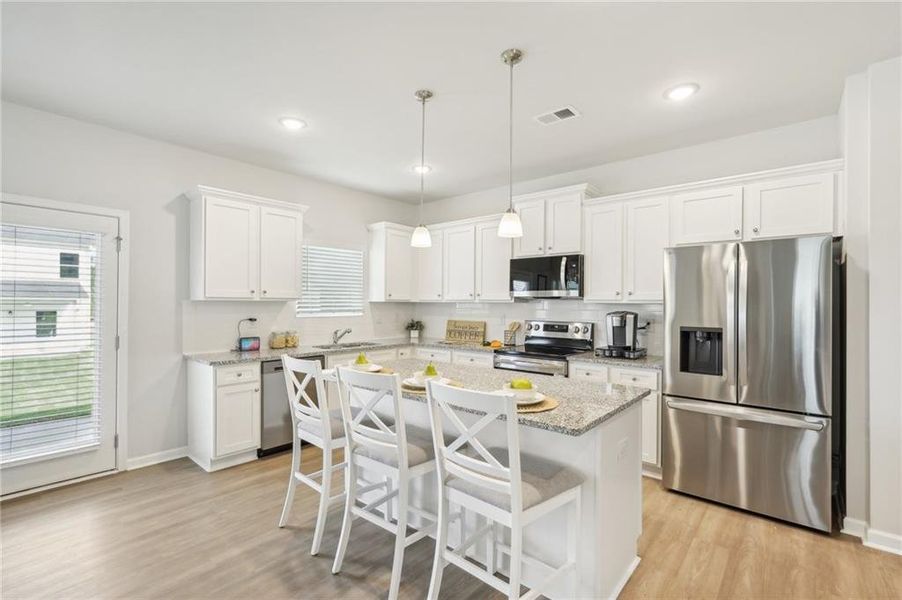 Furnished interior view inside a new home in Fairview Lake, Conyers (Image 45).