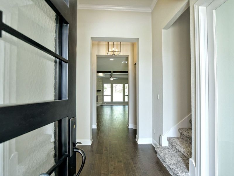 Image 476 representing the Madera II by Giddens Homes in Scofield Farms Estates, Georgetown, TX.