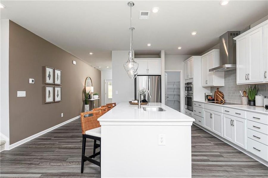 Furnished interior view inside a new home in Riverside Ridge, Lawrenceville (Image 23).