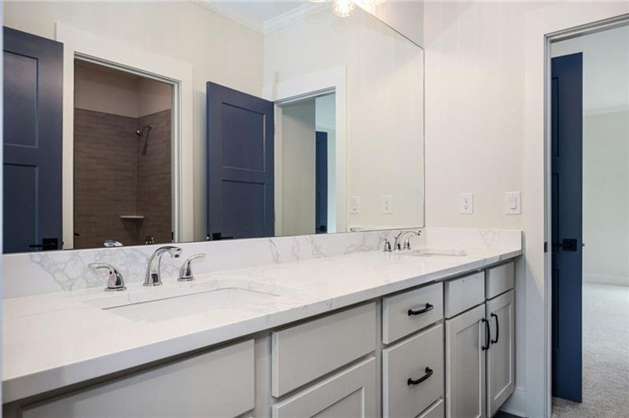 Furnished interior view inside a new home in , Monroe (Image 10).