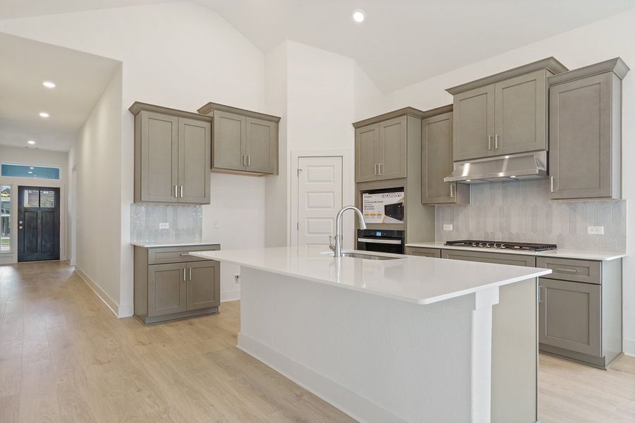 Furnished interior view inside a new home in Loyola, Austin (Image 7).