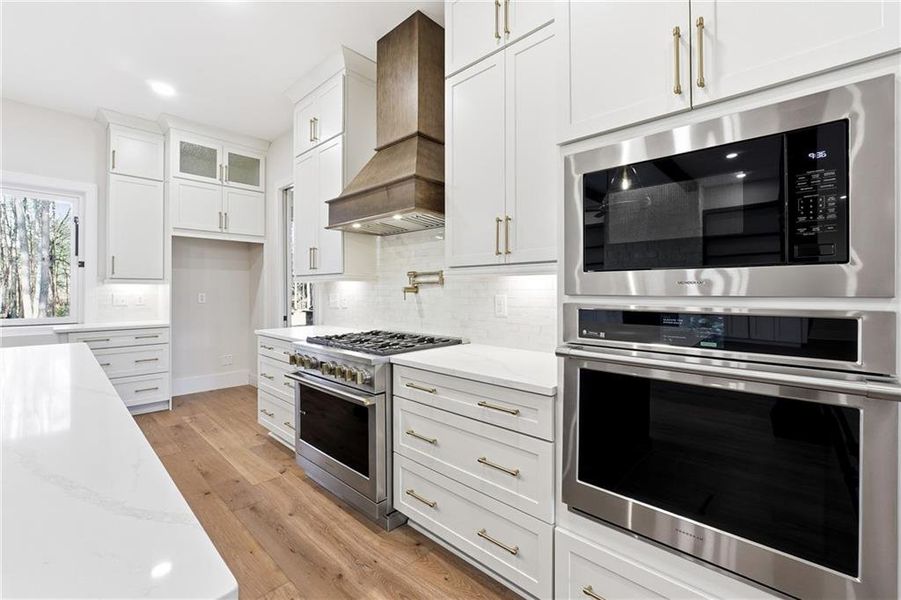 Furnished interior view inside a new home in , Marietta (Image 13).
