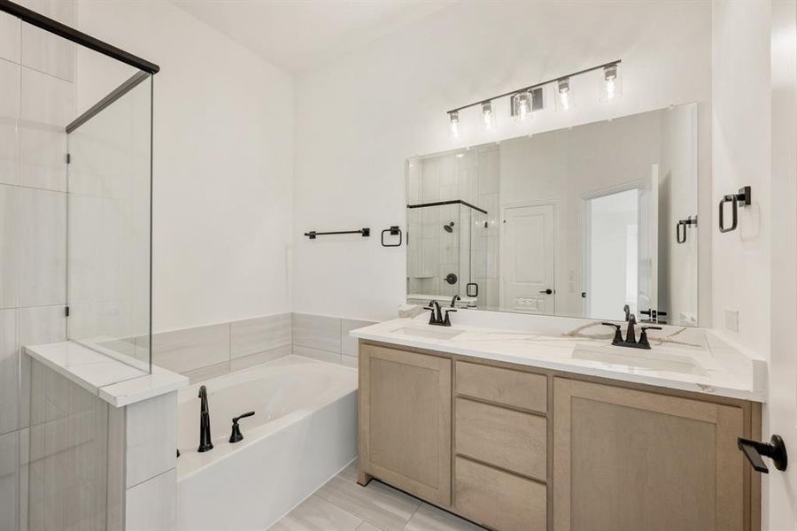 Furnished interior view inside a new home in Eagle Glen 50, Alvarado (Image 8). Furnished interior view inside a new home in Eagle Glen 50, Alvarado (Image 8).