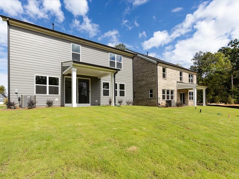 Exterior details and patio area of a home in Alton Creek, Mint Hill (Image 3).
