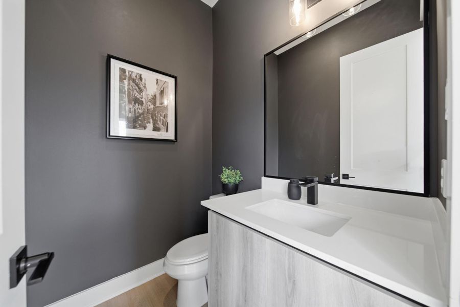 Furnished interior view inside a new home in , Houston (Image 19).