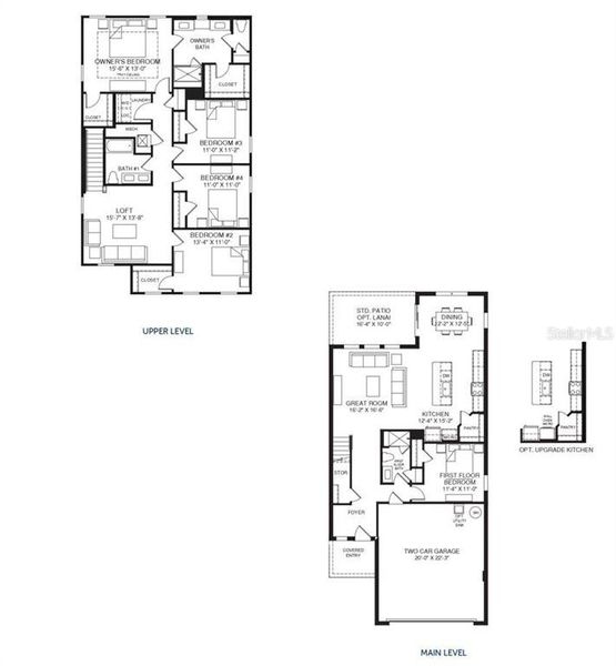 2D floor plan layout of this home in Malabar Springs, Palm Bay, FL (Image 2). 2D floor plan layout of this home in Malabar Springs, Palm Bay, FL (Image 2).