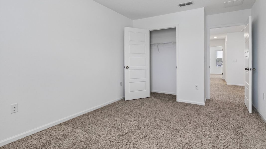 Representative unfurnished interior of a home built from the Elston+ by D.R. Horton in Diamond Springs, Jacksonville (Image 18).