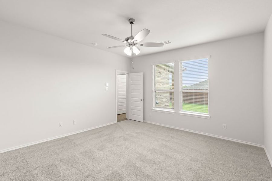 Front exterior of a new home in Northspur, Terrell, TX, highlighting curb appeal (Image 14). Front exterior of a new home in Northspur, Terrell, TX, highlighting curb appeal (Image 14).