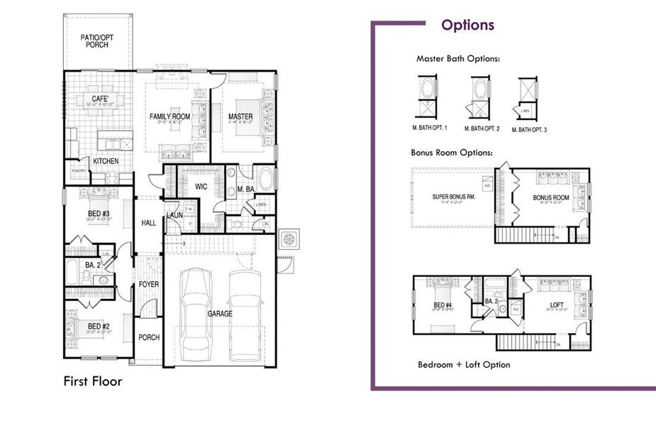 2D floor plan layout of this home in Saratoga Oaks, Williamston, SC (Image 2). 2D floor plan layout of this home in Saratoga Oaks, Williamston, SC (Image 2).