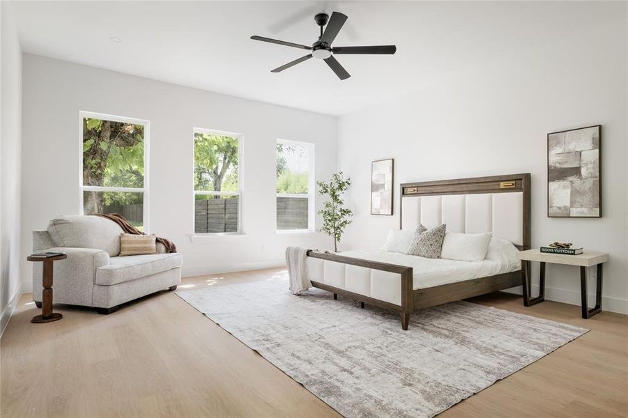 Furnished interior view inside a new home in , Dallas (Image 5). Furnished interior view inside a new home in , Dallas (Image 5).