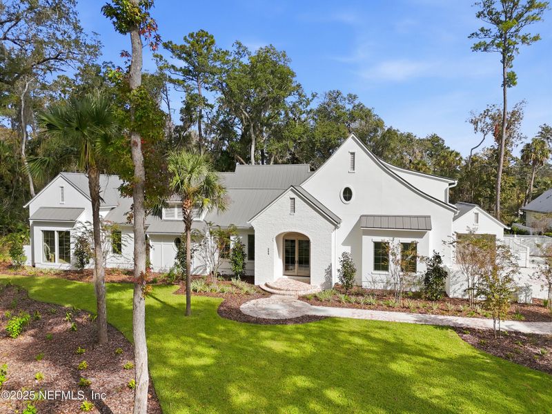 Front exterior of a new home in , Ponte Vedra, FL, highlighting curb appeal (Image 33).