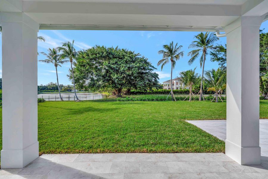 Exterior details and patio area of a home in , Palm Beach Gardens (Image 32).