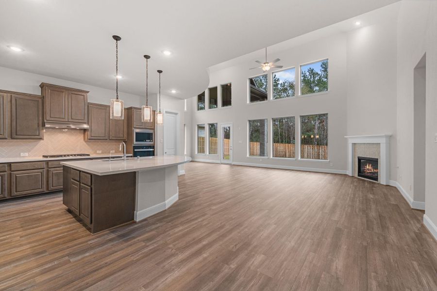 Furnished interior view inside a new home in COLTON, Montgomery (Image 10). Furnished interior view inside a new home in COLTON, Montgomery (Image 10).