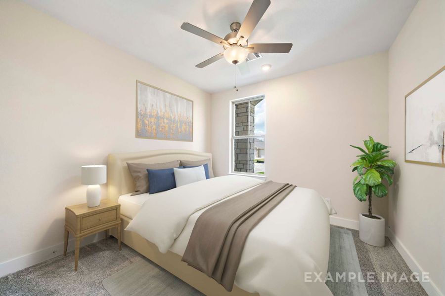 Representative furnished interior of a home built from the The Diana by Davidson Homes LLC in Lago Mar, Texas City (Image 9).