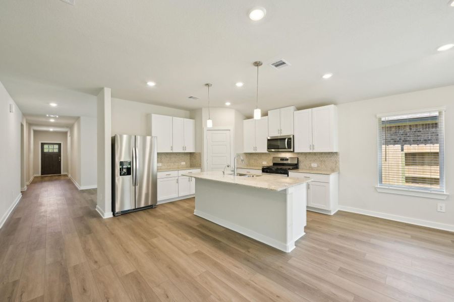 Photo is not of the actual home but is an inspirational photo of builder’s model home and may depict options, furnishings, and/or decorator features that are not included.