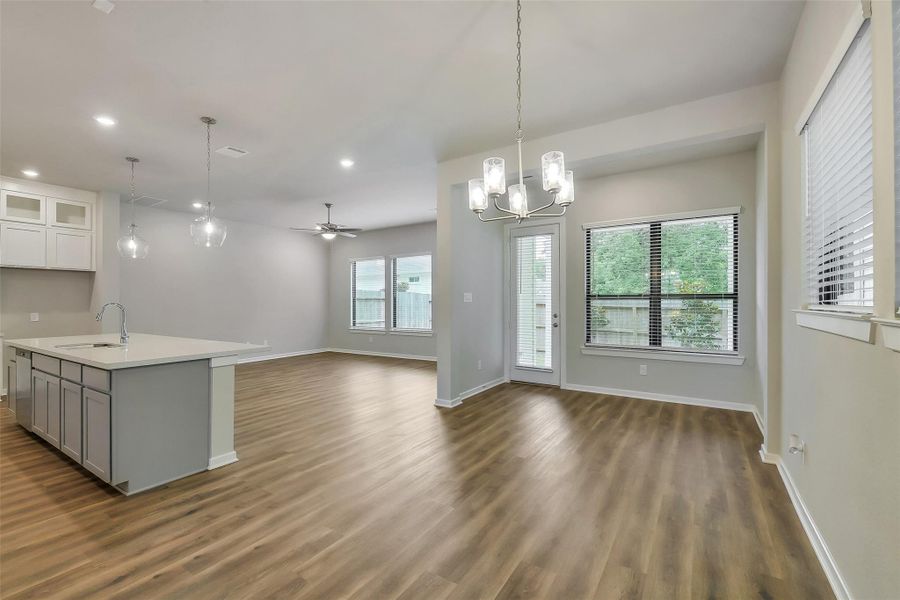 Spacious, unfurnished interior of a new home in Summer Place  35', Montgomery (Image 54).