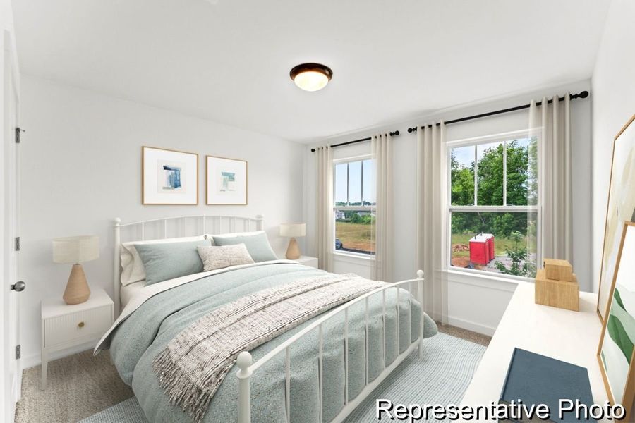 Furnished interior view inside a new home in Parc Northwest, Elon (Image 13).