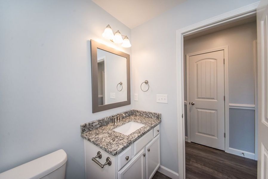 Representative furnished interior of a home built from the Franklin by Enchanted Homes in Guadalupe Heights, Seguin (Image 20).