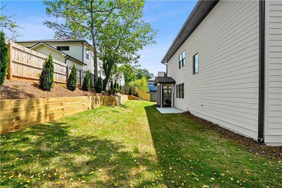 Exterior details and patio area of a home in , Scottdale (Image 33).