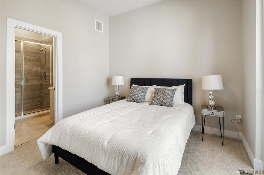 Furnished interior view inside a new home in , Denver (Image 12).