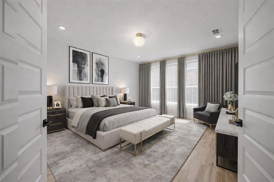 Furnished interior view inside a new home in , Arlington (Image 13).