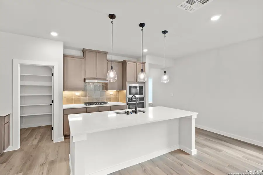 Furnished interior view inside a new home in August Fields, New Braunfels (Image 10). Furnished interior view inside a new home in August Fields, New Braunfels (Image 10).