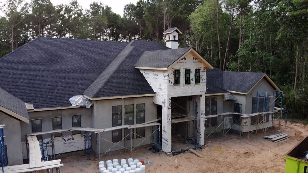 In-progress construction of a new home in , Montgomery, TX (Image 2). In-progress construction of a new home in , Montgomery, TX (Image 2).