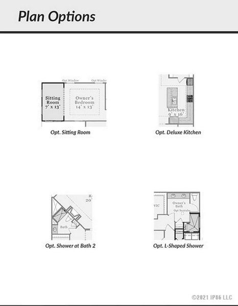 2D floor plan layout for the Promenade Craftsman by Epcon Communities in The Cottages at 78 North, Sanford, NC (Image 3). 2D floor plan layout for the Promenade Craftsman by Epcon Communities in The Cottages at 78 North, Sanford, NC (Image 3).