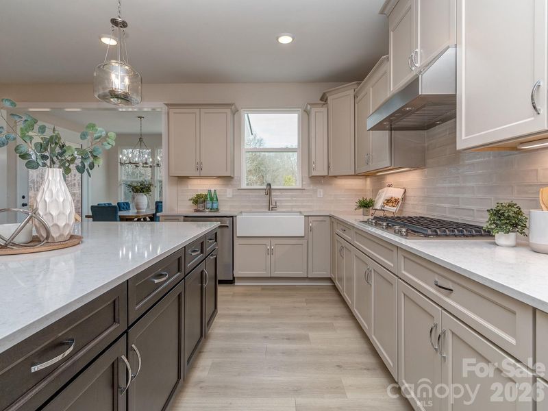Furnished interior view inside a new home in , Gastonia (Image 19).