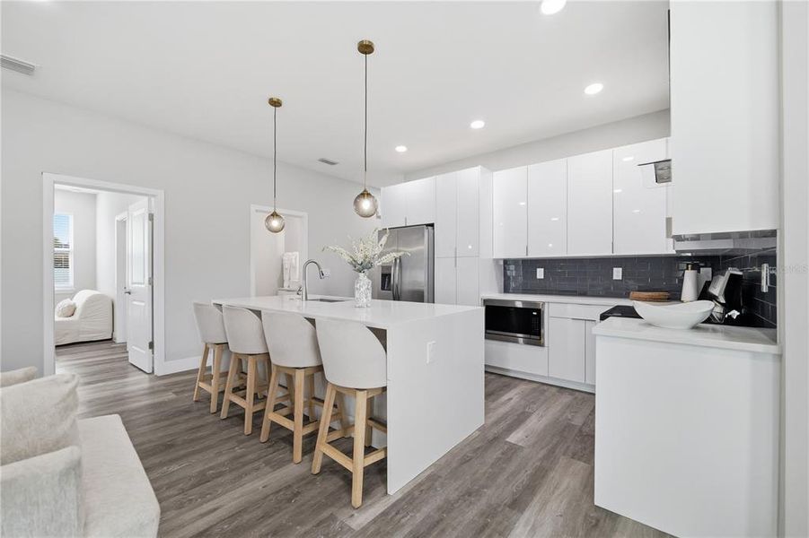 Furnished interior view inside a new home in , Tampa (Image 9).