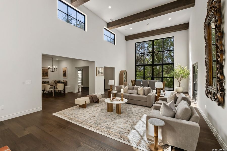 Furnished interior view inside a new home in , San Antonio (Image 17).