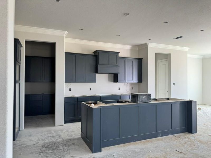 In-progress construction of a new home in Rocky Top, Krum, TX (Image 6).