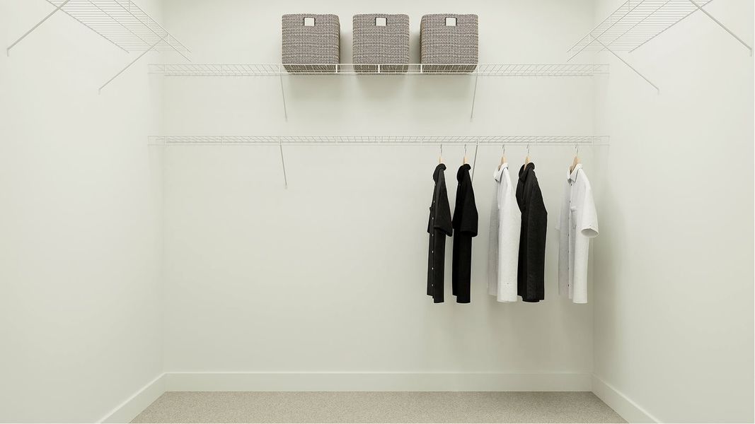 Charleston Owners Walk in Closet