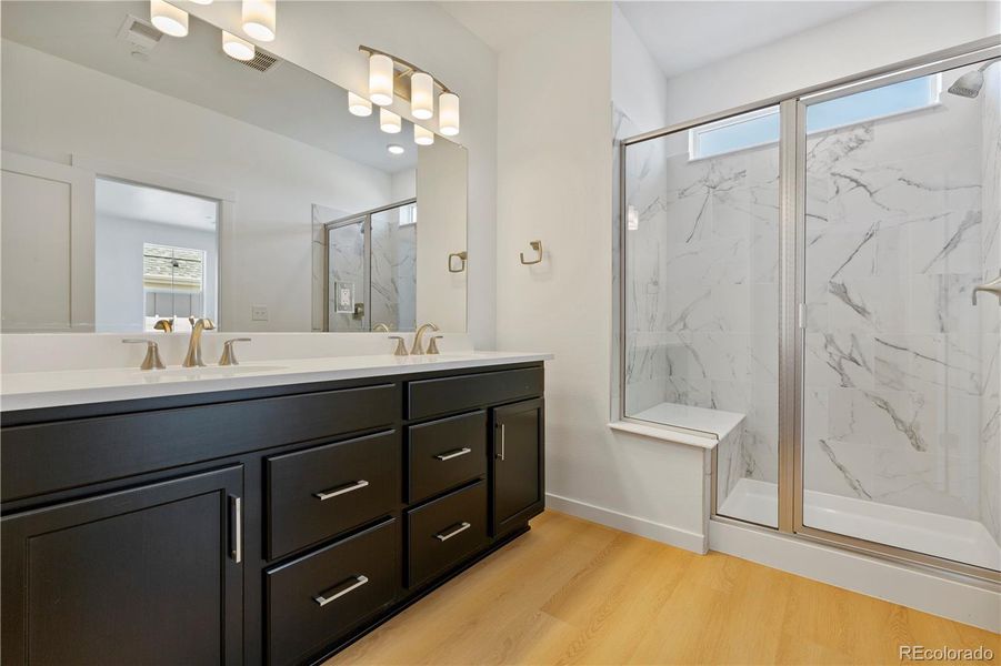 Furnished interior view inside a new home in Westerly, Erie (Image 7).