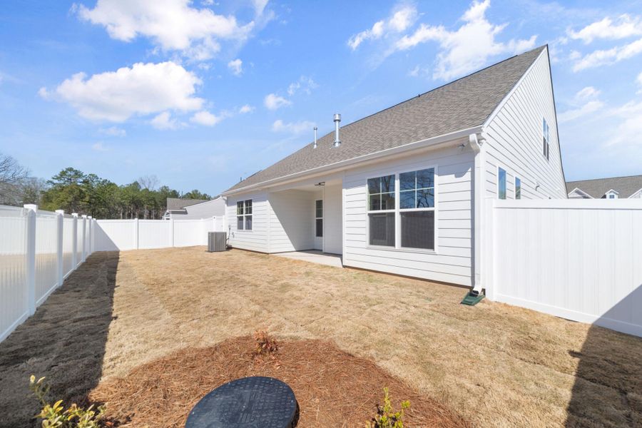 Exterior details and patio area of a home in Grove Park, Clemmons (Image 3).