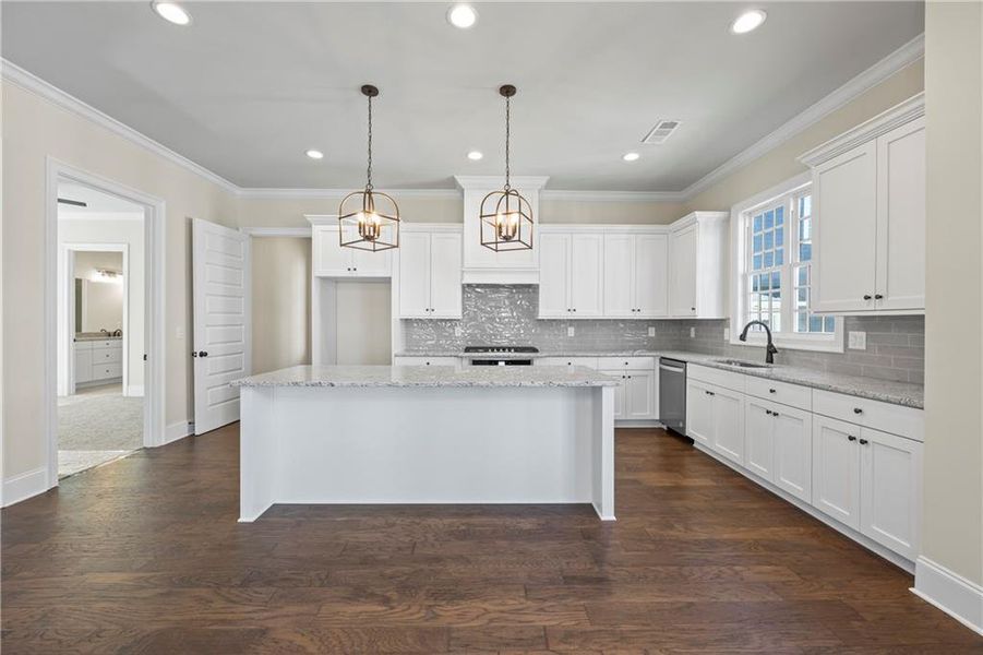 Furnished interior view inside a new home in , Dacula (Image 4).