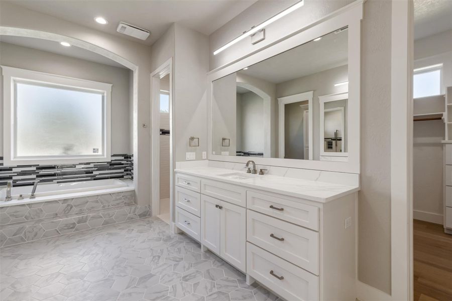 Furnished interior view inside a new home in , College Station (Image 7).