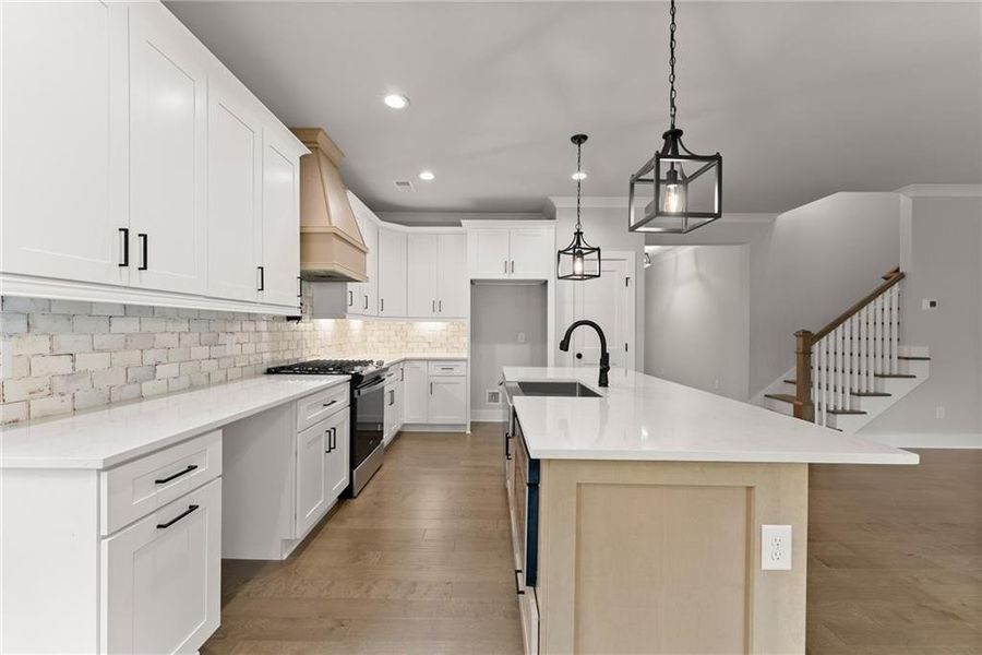 Furnished interior view inside a new home in , Dawsonville (Image 13). Furnished interior view inside a new home in , Dawsonville (Image 13).